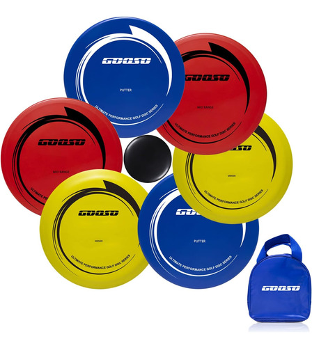 Set De Disc Golf  Discos De Driver, Midrange Y Putter B...