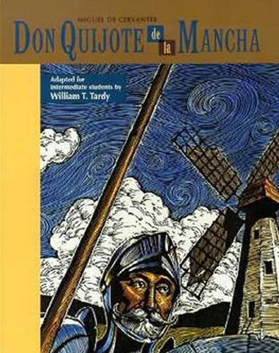 Book : Don Quijote De La Mancha (adapted For Intermediate..