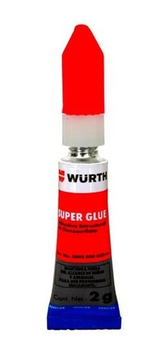 Pack De 3 Adhesivo Instantáneo Wurth 2gr Super Glue