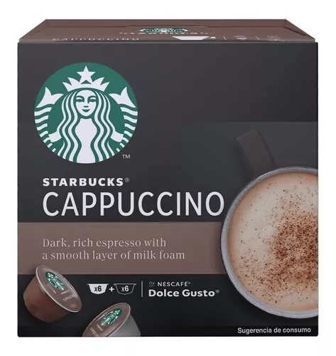 STARBUCKS® Cappuccino con 12 Cápsulas