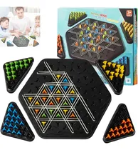 Comprar Juego Mesa Goma Triángulo - Estrategia Clavijas Rompecabezas