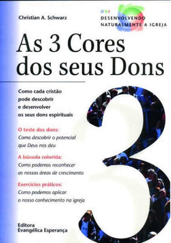 As 3 Cores Dos Seus Dons Esperança, De  Na Capa. Editora Esperança Em Português