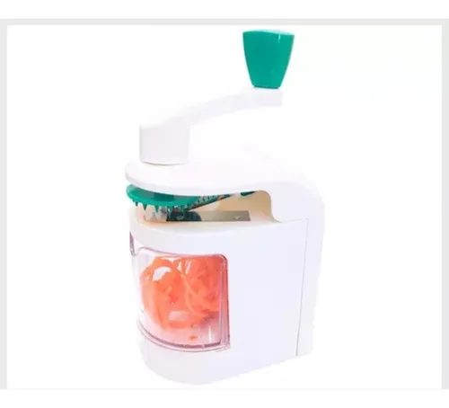 Cortador Vegetales Espiral Rallador Verdura Spaguetti Manual