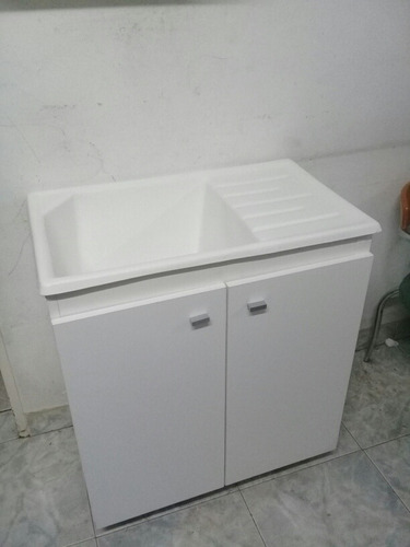 Imagen 4 de 7 de Mueble Lavadero Con Pileta Oferta 75x46x85