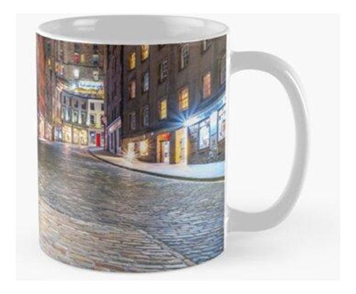 Taza West Bow Well Victoria Street Edimburgo Escocia Calidad