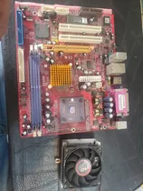 Comprar Mather Placa Computadora Pc Chips M 8636 + Micro Duron Retro