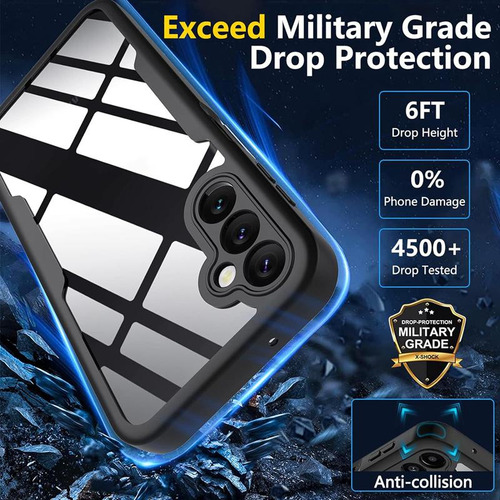 Funda Protectora De Pantalla 360 De Cuerpo Completo Transparente Para Samsung Galaxy A05 A05s A15 A25 A35 A55, Funda De Teléfono A Prueba De Golpes