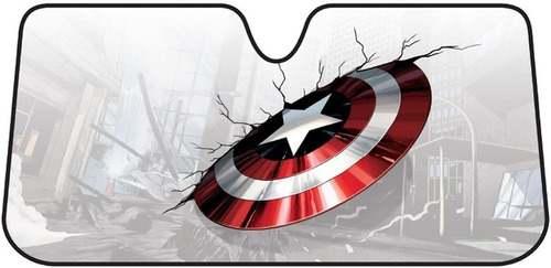 003756r01 Capitán América De Marvel Roto Escudo Burbu...