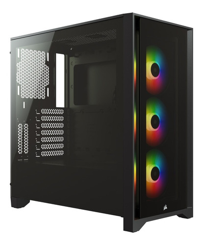 Fpc Case Corsair Icue 4000x Rgb Cristal Templado