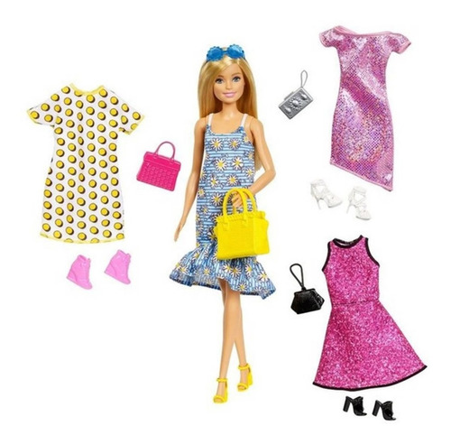 Muñeca Barbie Con Accesorios Y Complementos Mattel Gdj40