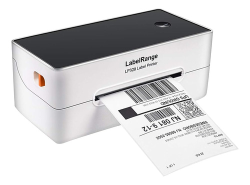 Impresora De Etiquetas Portátil Bluetooth Labelrange Blanco