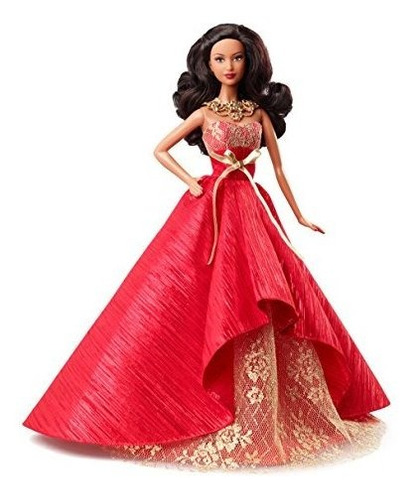 Barbie Collector 2014 Muñeca Afroamericana Navideña