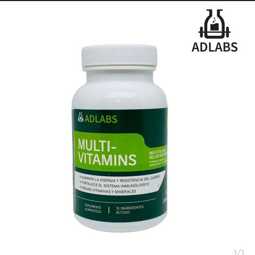 Multivitamins 100 Cp Complex Vitaminas Y Minerales Miraflor 