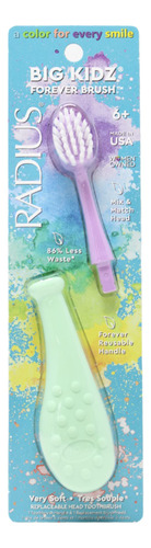 Radius Big Kidz Forever Brush - Cepillo De Dientes De Cabeza