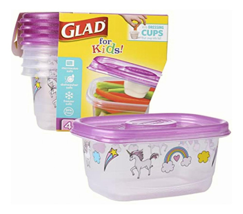 Glad For Kids Unicorns Gladware To Go Snack Storage