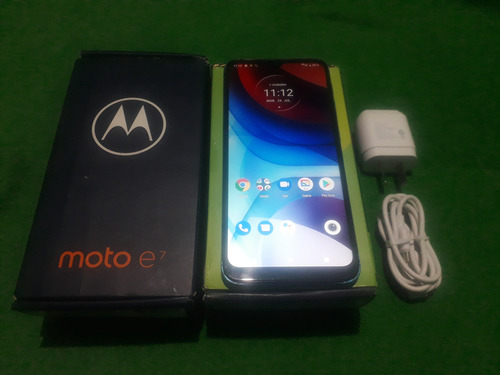 Motorola Moto E7i Power Libre De Fábrica Azul (Usado)