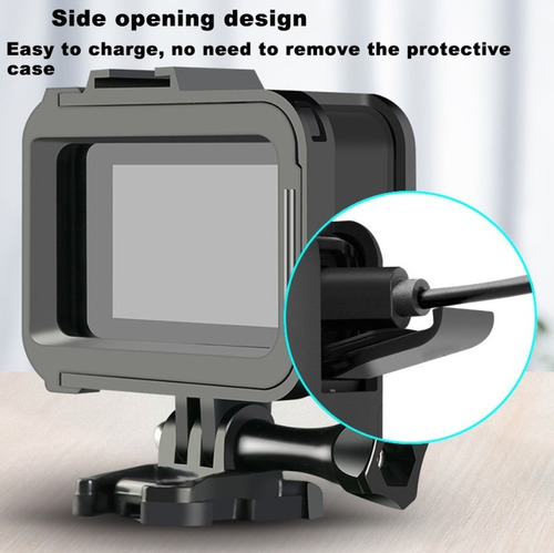 Imagen 8 de 9 de Carcasa Protectora Para Gopro Hero 8