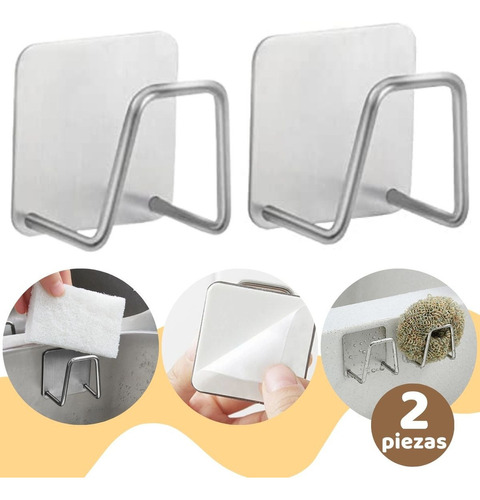 Soporte Porta Esponja Lavabo Organización Cocina Fregadero F