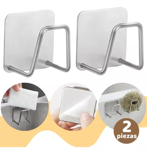 Porta esponja fregadero cocina, organizador fregadero, soporte