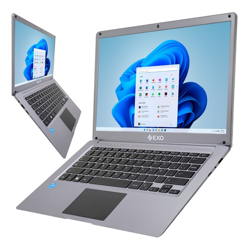Imagen 1 de 10 de Notebook Exo Smart Intel 4gb Ram 64gb + 120gb Ssd Windows 11