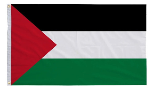 Bandera  De Palestina 60 Cm X 90cm En Poliéster