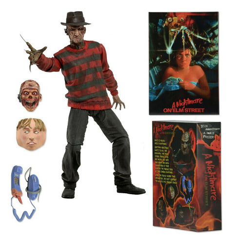 Freddy Krueger 30th Nightmare On Elm Street Figura Juguete