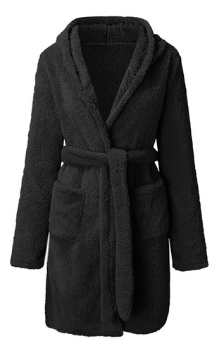 Bata Tipo Kimono De Ducha Con Capucha Para Mujer, Bata De Ba