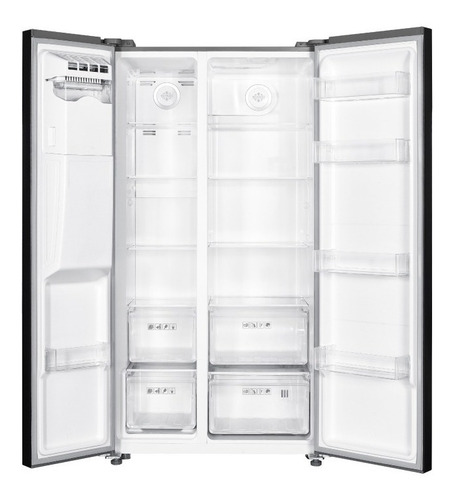 Heladera Side By Side Sl-sbs690sdi Smartlife Gtía Oficial Color Dark inox