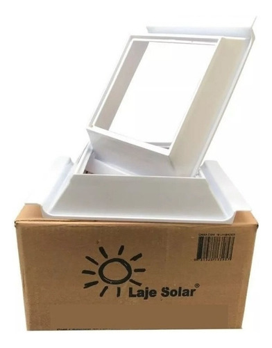 Suporte Laje Solar Ecolaje Para Tijolo Vidro H8 25cm Cor Da Luz Natural N A