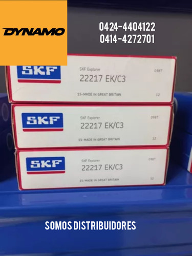 Rodamiento Marca Skf Modelo 22217 Ek/c3