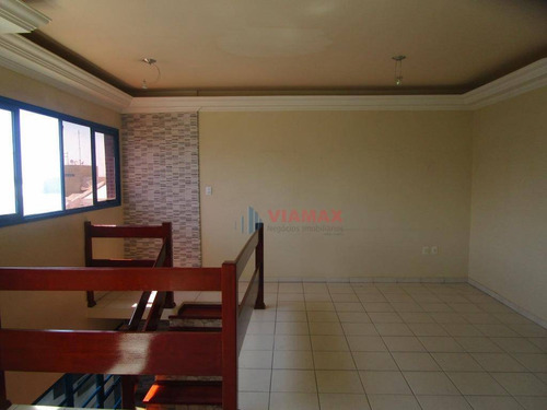Imagem 27 de 30 de Cobertura Com 2 Dormitórios (1 Suíte), Com Terraço E Churrasqueira No Jardim Aquarius, São José Dos Campos. - Co0049