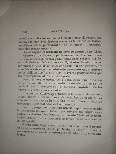 Discursos Políticos Y Parlamentarios De Don Enrique Mac Iver