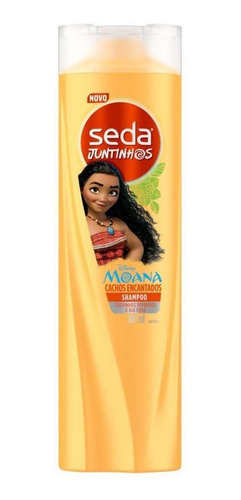 Kit 2 Shampoos Seda Infantil Moana Cachos Encantados 300ml