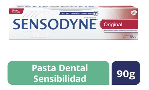 Pasta Dental Sensodyne Original Dientes Sensibles 90 G