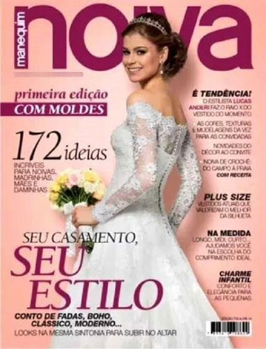  Revista Noiva Manequim Lacrada Edição 700 Especial Moldes 