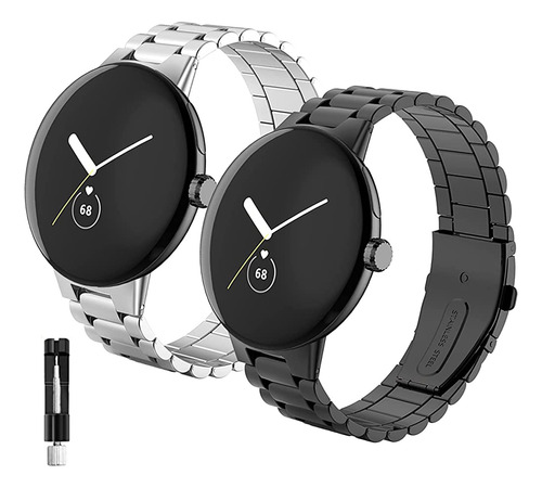 Fitturn Metal Watch Band Compatible Con La Correa Del Reloj 