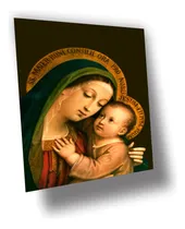 Comprar Lienzo Canvas Sacro Nuestra Señora Del Buen Consejo 67x50