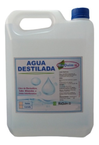 Agua Destilada Galón - L a $5250