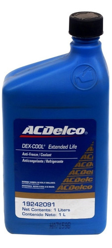 Liquido Refrigerante Original Acdelco Chevroler Sonic