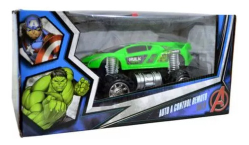 Camioneta A Radio Control Hulk En Caja 32x16x18cm