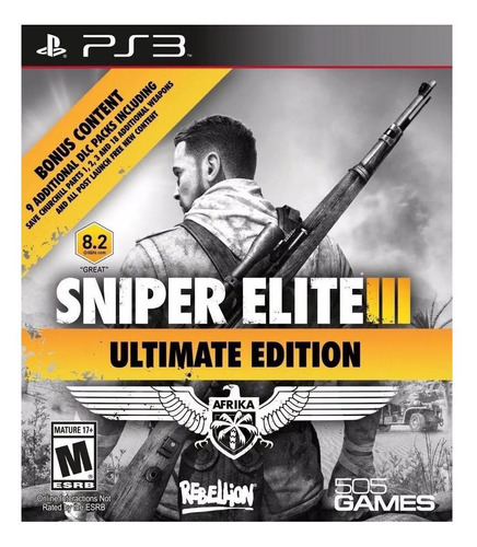 Sniper Elite III  Ultimate Edition 505 Games PS3 Digital