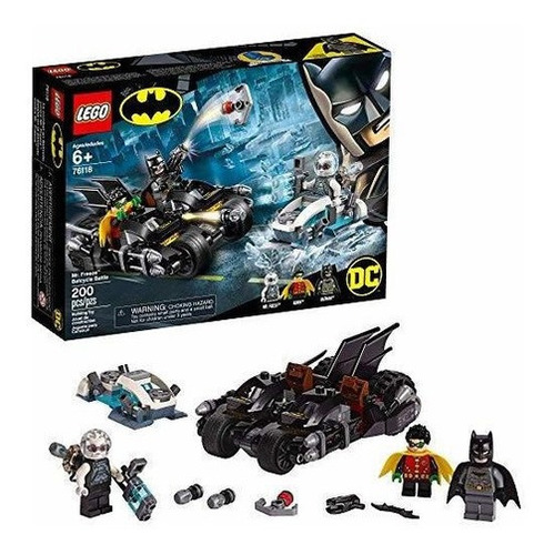 Lego Dc Batman Mr. Congelar Batcycle Battle 76118 Kit De Con