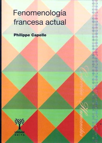 Fenomenología Francesa Actual, De Capelle, Philippe. Editorial Unsam, Tapa Blanda En Español