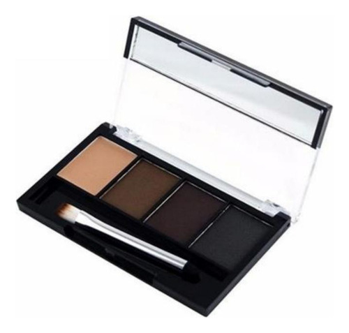 Kit Ruby Rose Trio Paleta Sobrancelha + Gel Incolor Game On