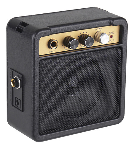 A+ Mini Amplificador De Guitarra De 5 W, Entrada De 6,35