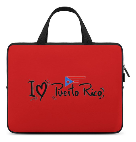 Love Puerto Rico Laptop Tote Bag Maletin Computadora Bolso