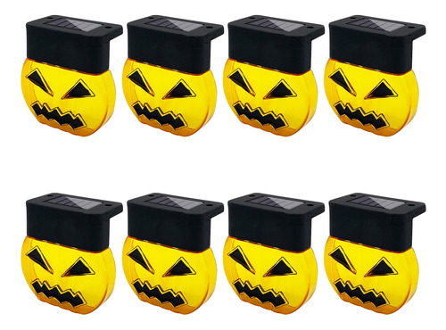 8 Piezas De Nueva Bomba Solar Pkin Luces Para Halloween, Val
