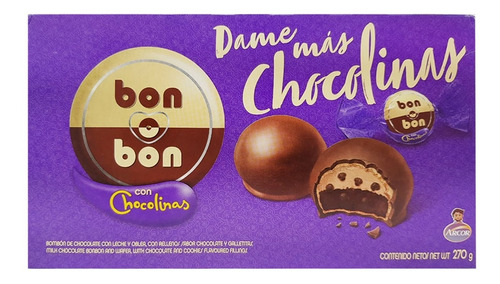 Bon O Bon Chocolinas - 18un - Muy Barata La Golosineria