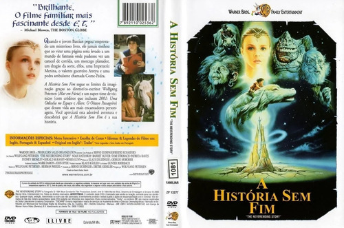 3 Dvds A História Sem Fim - Trilogia - Dublado Em Português