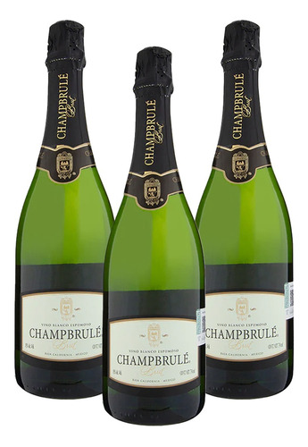 Pack De 3 Vino Espumoso Champbrule Brut 750ml